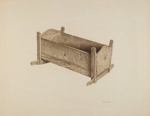 Culla a scatola, c. 1939 da Mary Hansen
