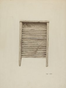 Asse da lavare, c. 1940 da Mary Hansen