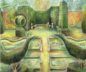 Il lungo giardino, Cliveden, uccelli