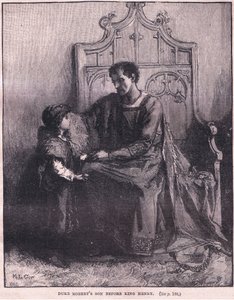 Il figlio del duca Roberto davanti al re Enrico, AD 1106 da Mary L. Gow