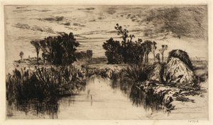 Gattucci e alberi da Mary Nimmo Moran