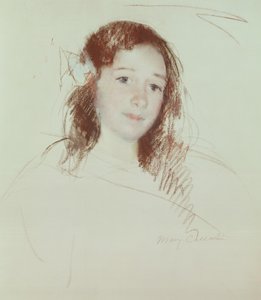 Testa di Adele da Mary Cassatt