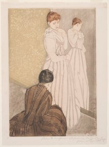 La Prova da Mary Stevenson Cassatt