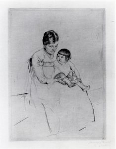 La calza da Mary Stevenson Cassatt