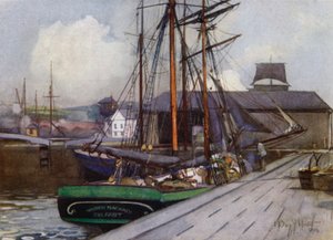 Ingresso al Canale Clyde e Forth, Bowling da Mary Young Hunter