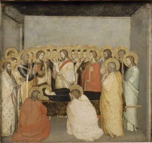 La morte della Vergine, ca 1335 da Maso di Banco