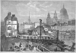 Ponte di Blackfriars, Londra da Mason Jackson