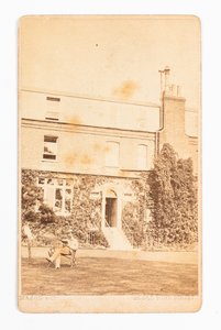Carte de visite con fotografia di Gad