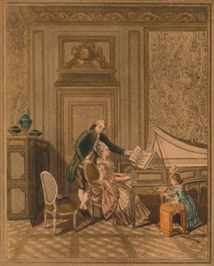 La lezione di clavicembalo da Massard
