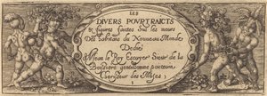Les divers pourtraicts et figures I (Pagina del titolo)