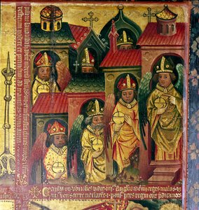 Le sette lettere alle sette chiese, XIV-XV secolo da Master Bertram of Hamburg