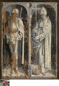 Esterno della Leggenda di San Giorgio, c.1500-10 da Master Bruges