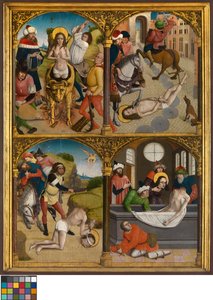 La Leggenda di San Giorgio, c.1500-10 da Master Bruges