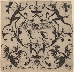 Ornamento con grottesco