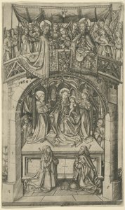 La Grande Madonna di Einsiedeln da Master E.S.