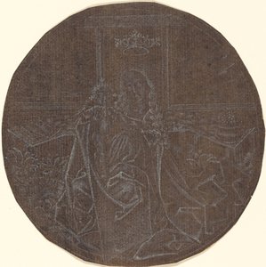 La Madonna e il Bambino in un Giardino da Master E.S.