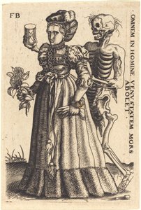 Giovane donna e la morte