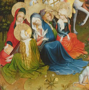 Gruppo di donne alla crocifissione, pannello dall