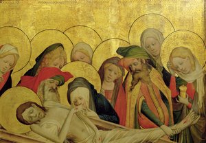 La sepoltura, pannello dall