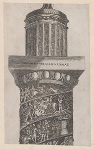 Speculum Romanae Magnificentiae: La parte superiore della Colonna Traiana, che mostra l