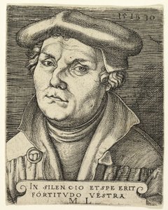 Ritratto di Martin Lutero