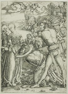 La decapitazione di San Giovanni Battista da Master MZ