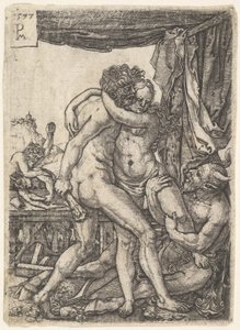 Ercole combatte i centauri, 1577 da Master PM