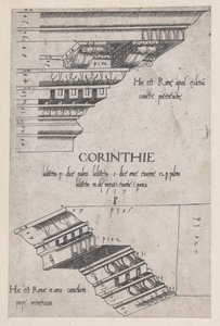 Speculum Romanae Magnificentiae: Entablatures da Santa Pudenziana e l
