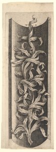Ornamento fogliato da Master W. with the Key