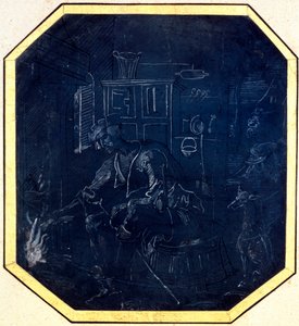 Il Figliol Prodigo davanti al Fuoco, inizio XVI secolo da Master of Antwerp