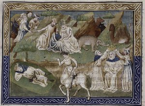 Visione onirica di Gengis Khan Da: Jean Hayton, Fleur des histoires de la terre d