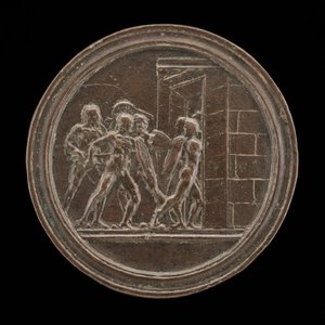 Soldati che attaccano un cancello da Master of Coriolanus