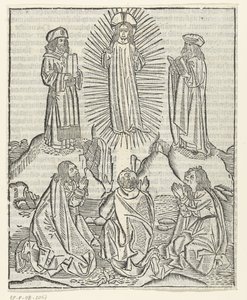 La trasfigurazione di Cristo da Master of Delft (attributed to)