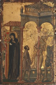 La Flagellazione, prima metà del XIV secolo