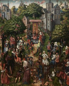 Festa degli arcieri da Master of Frankfurt