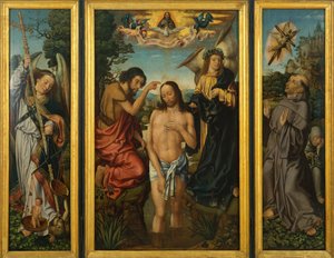 Trittico del Battesimo di Cristo