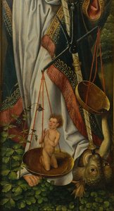 Trittico del Battesimo di Cristo (dettaglio)