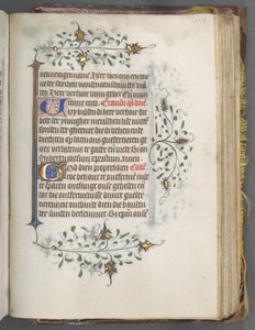 Libro delle Ore (uso di Utrecht): fol. 175r, Testo da Master of Gijsbrecht van Brederode