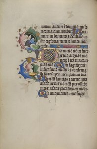 Iniziale D decorata da Master of Guillebert de Mets
