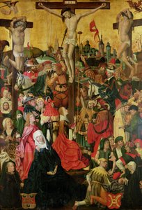 La Crocifissione, c.1500 da Master of Hamburg