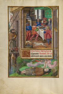 La Festa di Dives da Master of James IV of Scotland