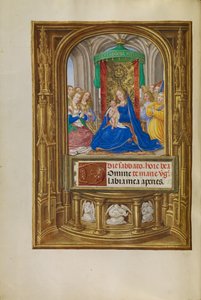 La Vergine e il Bambino in trono