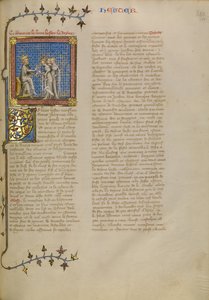 Ester davanti al re Assuero da Master of Jean de Mandeville