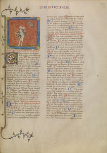 Il folle e il demone da Master of Jean de Mandeville
