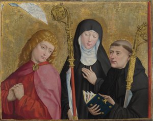 Santi Giovanni Evangelista, Scolastica e Benedetto (Pala d