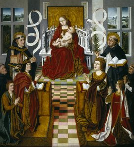 La Madonna dei Monarchi Cattolici da Master of Madonna of the Catholic Monarchs