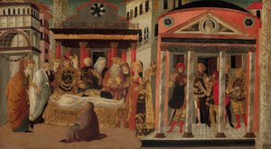 Il funerale di Lucrezia, fine XV-inizio XVI secolo da Master of Marradi