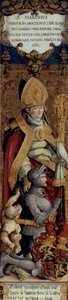 San Martino con mendicante e il donatore Gottfried Werner von Zimmern