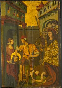 La decapitazione di San Giovanni Battista da Master of Palanquinos