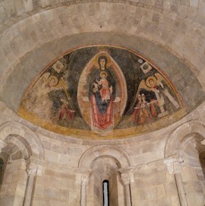 La Vergine e il Bambino in Maestà e l